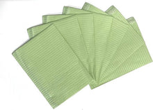 Load image into Gallery viewer, Disposable Dental Patient Bibs 500/Box 2/Ply Tissue+1 Ply Poly