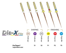 Load image into Gallery viewer, Dia-X NiTi Rotary Files  4/Pk-DiaDent