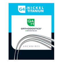 Load image into Gallery viewer, G4™ Nickel Titanium,  NITI Rectangular Wires Trueform Shape Bulk Pack 25/Box