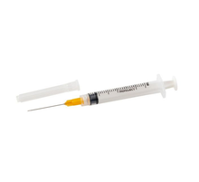 Load image into Gallery viewer, Monoject Endo Irrigation Syringe with Needles 27G Yellow/23G Orange 100/Box #8881513850/#8881513843