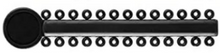Load image into Gallery viewer, Versa-Tie™ Elastomeric Ligature Ties, Pack of 46 sticks - 1,012 ties ORing Elastic