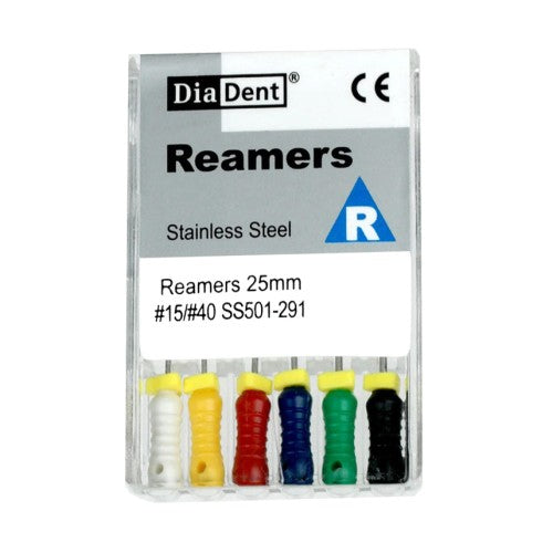 Diadent Reamers 25mm 6 Files/box