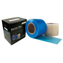 Load image into Gallery viewer, Barrier Film Blue Sticky Wrap 1200/Sheet with Dispenser