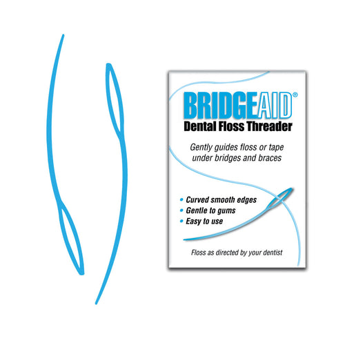 BridgeAid Floss Threaders 100x10/Bx-#TDPS
