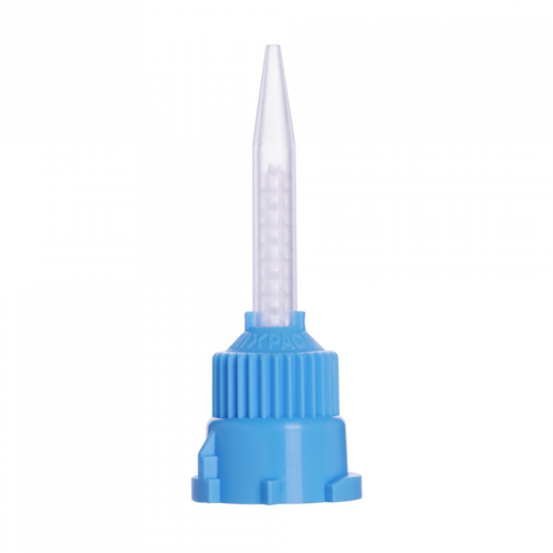 Mixing Tips - C&B 1:1 Light Blue T-Style Short 20/Pk-Voco Compatible , DuoDent