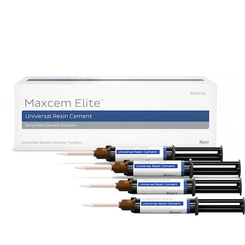 Maxcem Elite Universal Resin Cement Bulk Kit , Clear Shade 4x5gm/PK #34418