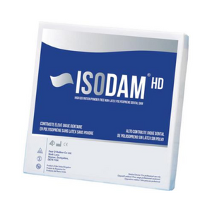 4D Rubber IsoDam HD (Dark Blue ) Non-Latex Dental Rubber Dam (Buy 3 Get 1 Free)