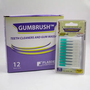 SoftPicks GumBrush Interdental Brushes  12 Blister Packs 40/Pk #2200