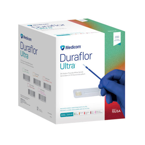 Duraflor Ultra Varnish Bulk Pk 5% Sodium Fluoride Mint 200/Box #1031-M200