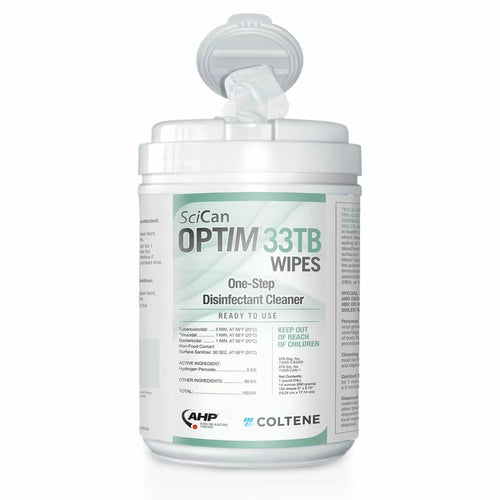 Optim 33TB Unscented Wipes Surface Cleaner Disinfectant 160/Can #SCI33W12