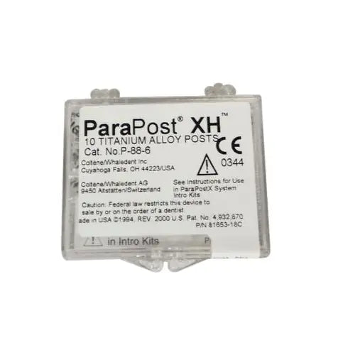 ParaPost XH P88 Titanium Alloy Post 10/Pk