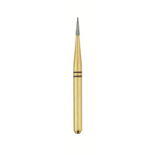 Load image into Gallery viewer, (Safe End) Composite Contour Finishing Gold Burs Carbides  Needle 20 Blades 10/Pk (SE3-SE4-SE6-SE8-SE9)