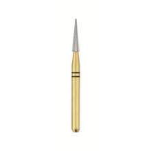 Load image into Gallery viewer, (Safe End) Composite Contour Finishing Gold Burs Carbides  Needle 20 Blades 10/Pk (SE3-SE4-SE6-SE8-SE9)