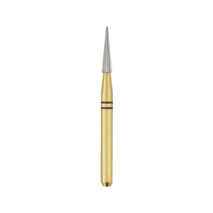 (Safe End) Composite Contour Finishing Gold Burs Carbides  Needle 20 Blades 10/Pk (SE3-SE4-SE6-SE8-SE9)
