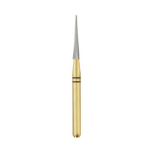Load image into Gallery viewer, (Safe End) Composite Contour Finishing Gold Burs Carbides  Needle 20 Blades 10/Pk (SE3-SE4-SE6-SE8-SE9)
