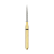 Load image into Gallery viewer, (Safe End) Composite Contour Finishing Gold Burs Carbides  Needle 20 Blades 10/Pk (SE3-SE4-SE6-SE8-SE9)