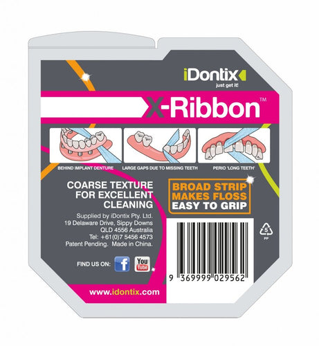 IDontix X-Ribbon  Dental Gauze Floss, 12m/Roll