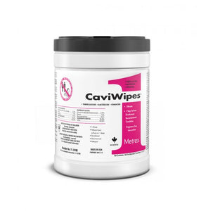 CaviWipes1 Minute | Metrex  (6" x 6.75") 160 Wipes Per Canister,  #11-5100