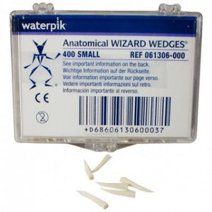 Waterpik-Anatomical Wizard Wedges Wooden Matrix Small 400/Pk