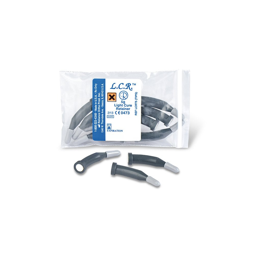 Reliance-LCR -LIGHT CURE RETAINER WIRE-Occlusal Build-UP ADHESIVE PASTE 5g /Capsules #LCRT5