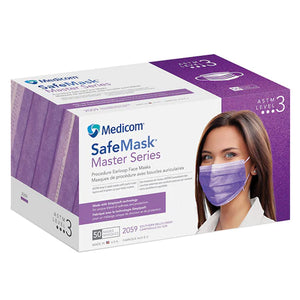 Medicom Master Series Level 3 Mask Southern Bellflower  50/bx 1/bx #2059