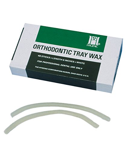 Ortho Tray Wax Strips 48/Box H00827-Hygenic