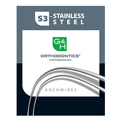 S304™ Stainless Steel Ortho Wires Round  Trueform™ I 25/Pk (ROTH&MBT Compatible)