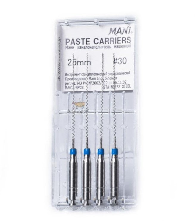 Paste Carriers/Lentulo  4/pk 29mm #25-#40