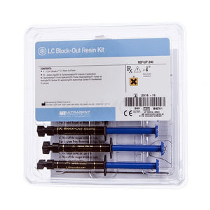 Ultradent LC Block Out Resin Materials 4x 1.2ml Syringes (Bleaching Reservoir Space)