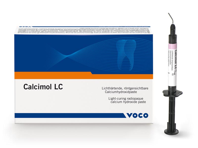 Calcimol LC Calcium Hydroxide  2x2ml Syringes -Voco