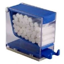 Cotton Rolls Dispenser Push Style 1/Pk