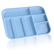 Instrument Set-Up Organizer Divided Tray Blue , Size B 13