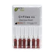 Hand Files Calcified Canals  C+ Files, 21mm 6/Pk