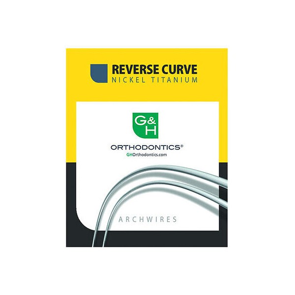G4™ Nickel Titanium Niti Reverse Curve Wire 10/pk