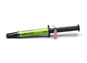 Lime-Lite Enhanced Light Cure Cavity Liner Syringe, 3.ml Syringe+20 Tips (LimeLite)