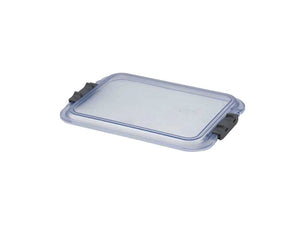 Clear Lockable Tray Lid Cover Fit Size B Tray 13-1⁄2" x 9-1⁄2" , 1/Pk