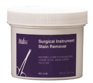 Miltex Surgical Instrument Stain Remover Powder, 3 oz Jar - 1/Each #3-740