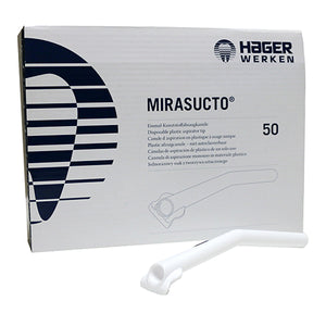 Mirasucto HVE High Volume Evacuation Tips with Retractor 50/PK-Hager