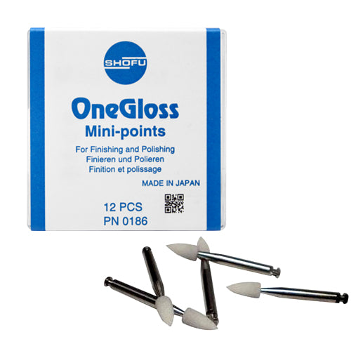 Shofu, OneGloss Mini Points 12/Pk PN 0186