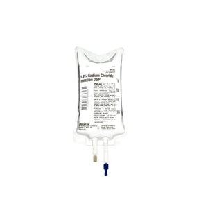 0.9% NACL SODIUM CHLORIDE Implant Irrigation INJECTIONS - 250ML IV SALINE BAGS