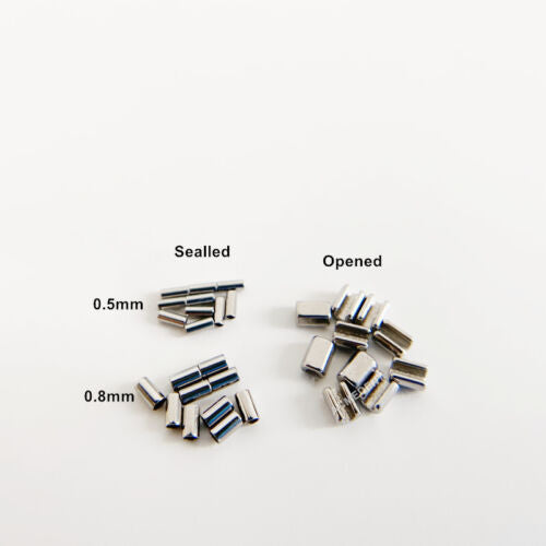 Crimpable Stops Orthodontic Crimpable Split Mini Stops 10/Pk – Class I Dental Supply