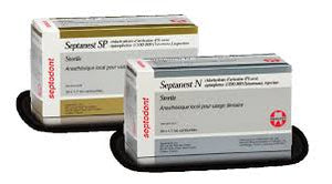 Septanest SP or N ,Articaine 4% 50/Box, Septodont
