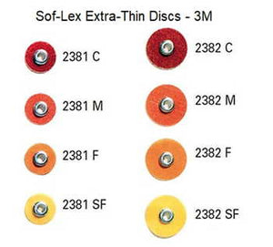 Sof-Lex Contouring Finishing& Polishing Refill Discs(SofLex) 85/Bag 1981-1982-2381-2382