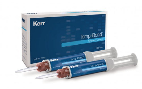 Temp-Bond Automix Syringes with Tips 2x6gm, Temporary Cement Crown & Bridge #33215-#33217